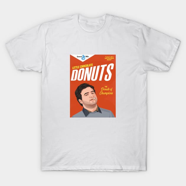 Little Chocolate Donuts - The Donuts of Champions T-Shirt by BodinStreet